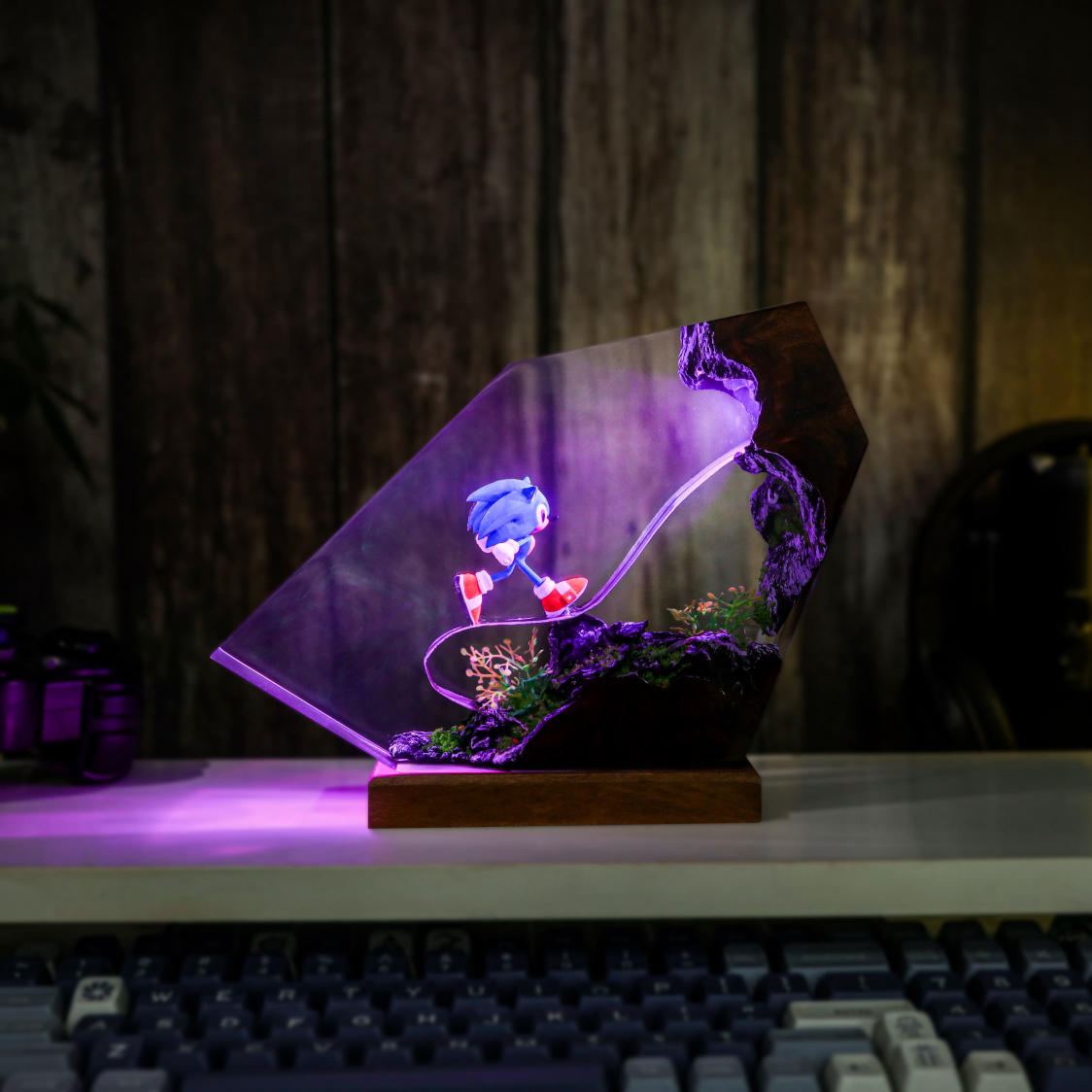 Sonic The Hedgehog Night Light Ver 2 5 Sonic The Hedgehog Resin Lamp Ver 2
