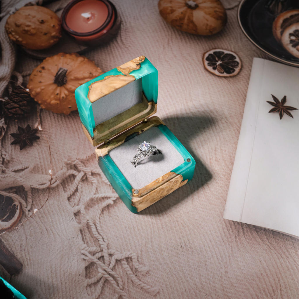 Custom Square Ring Box 4 Custom Square Ring Boxes