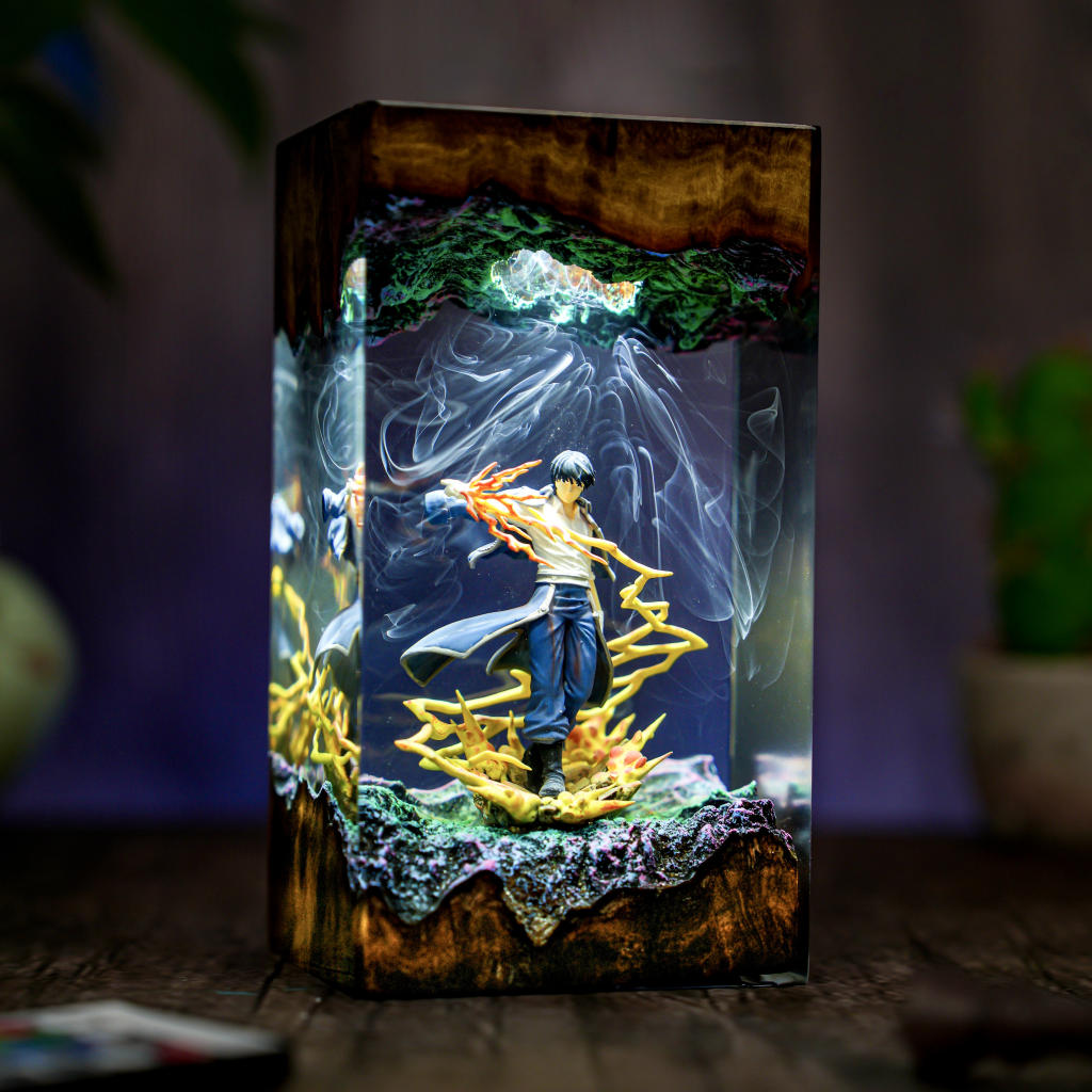 Roy Mustang Fullmetal Alchemist Lamp 2 Roy Mustang Fullmetal Alchemist Lamp