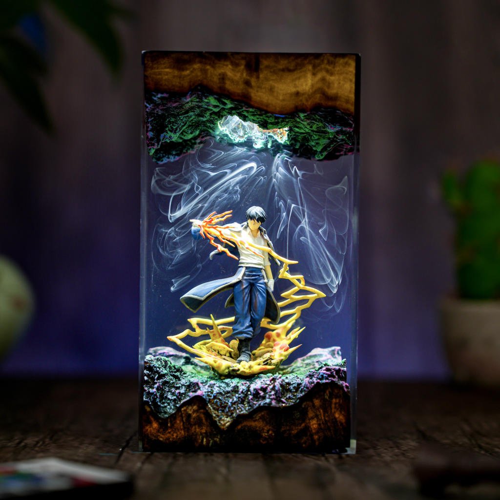 Roy Mustang Fullmetal Alchemist Lamp 4 Roy Mustang Fullmetal Alchemist Lamp