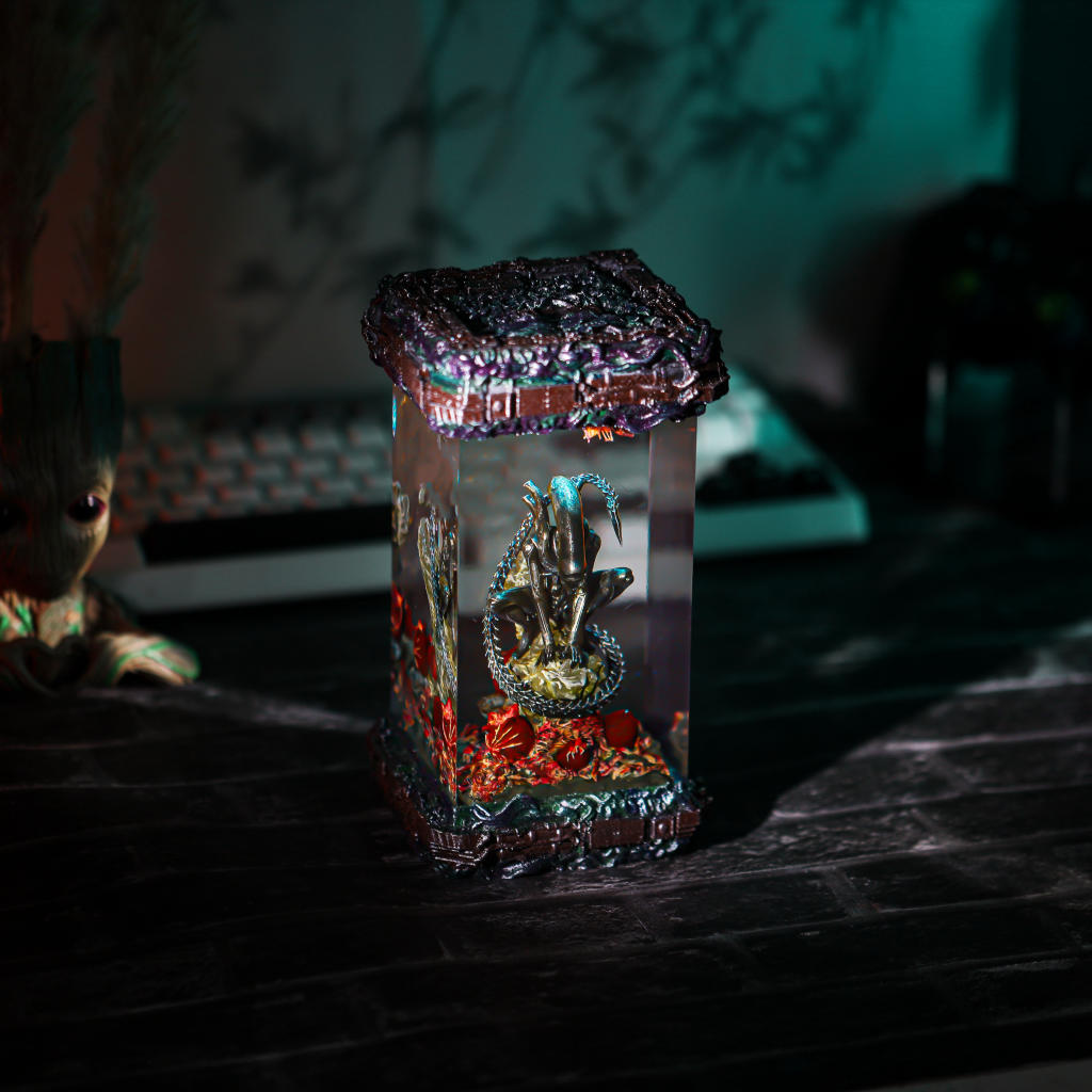 Alien Xenomorph Star Wars Lamp Ver 5 8 Alien Xenomorph Resin Lamp