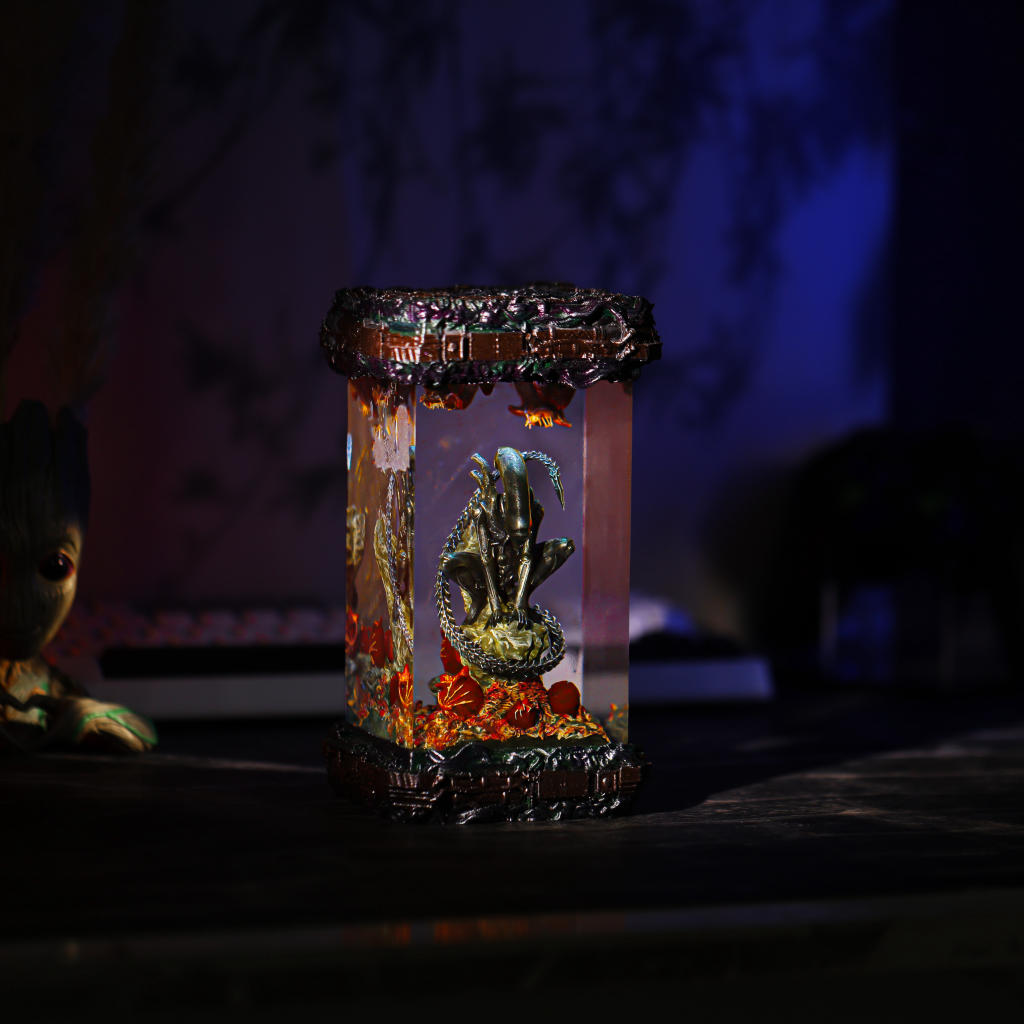 Alien Xenomorph Star Wars Lamp Ver 5 7 Xenomorph Resin Night Light