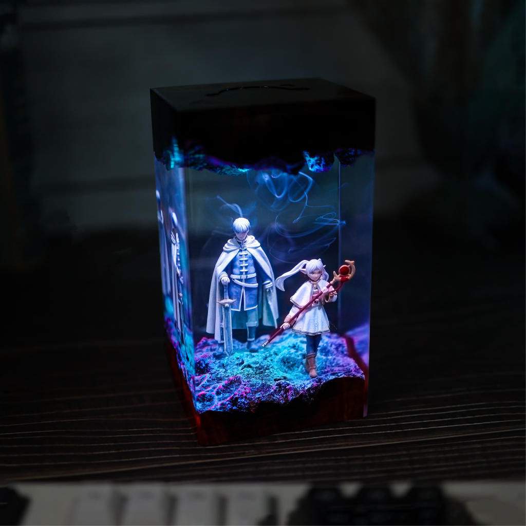 Frieren: Beyond Journey's End Lamp 4 Himmel and Frieren Beyond Journey's End LED Lamp
