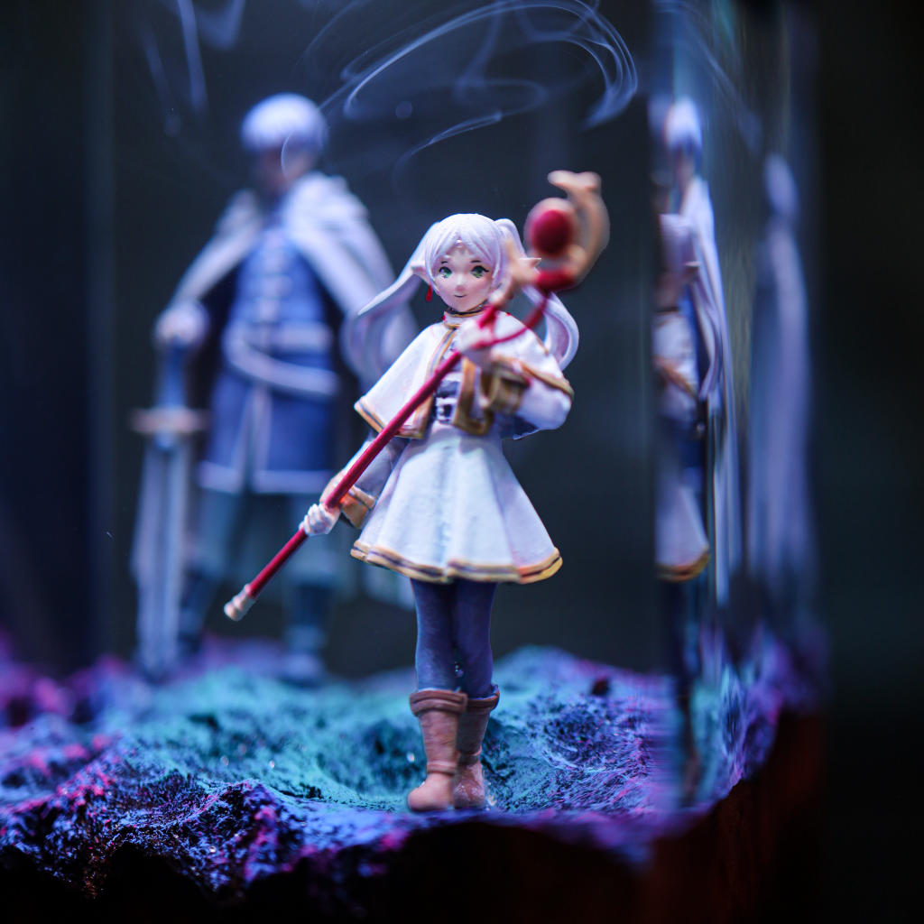 Frieren: Beyond Journey's End Lamp 7 Himmel and Frieren Beyond Journey's End LED Lamp
