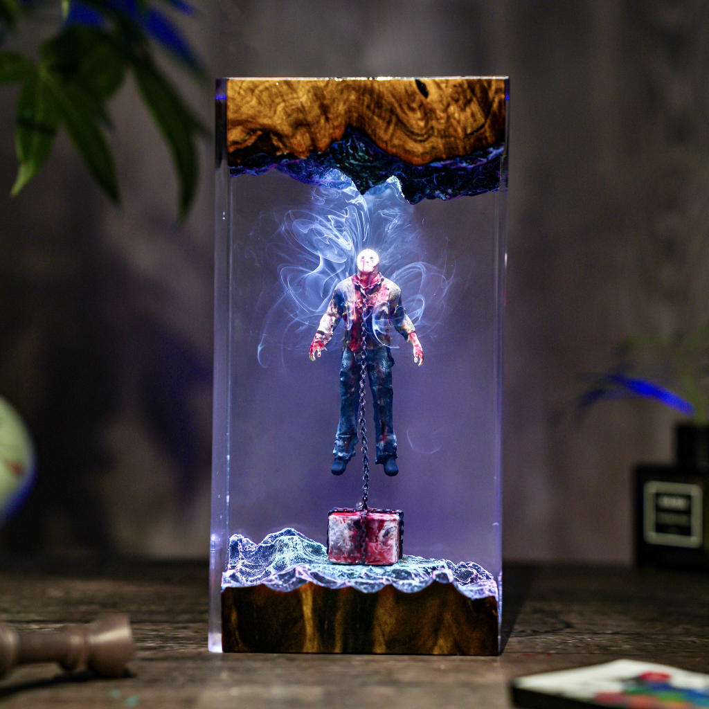 Jason Voorhees Friday the 13th Halloween Lamp 11 Jason Voorhees Friday the 13th Halloween Lamp