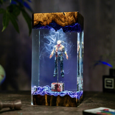 Chained Jason Voorhees Friday the 13th Halloween Lamp