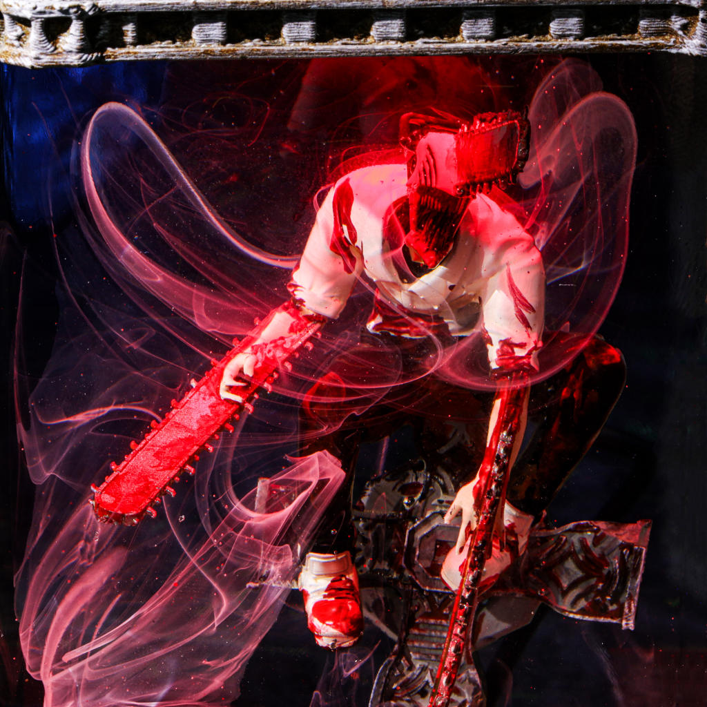 Infernal Hunter Night Lamp 4 Handmade Denji Anime Lamp
