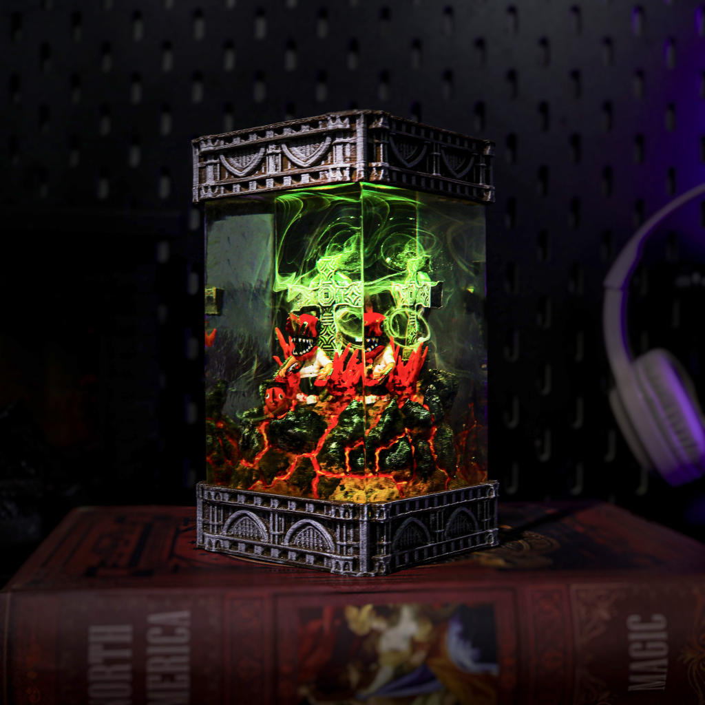 Infernal Hunter & Devil Companion Lamp 3 Pochita Night Light Chainsaw Man