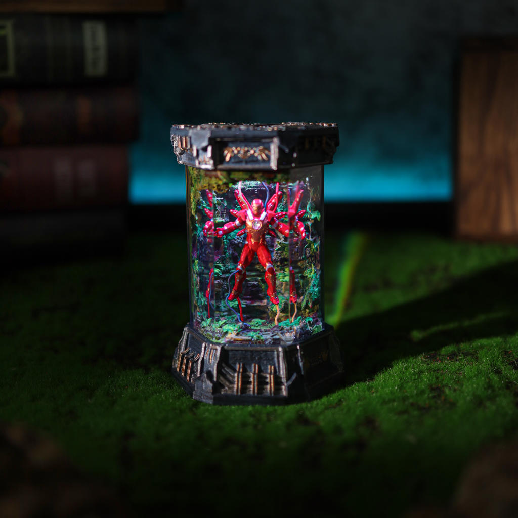 Iron Man Chamber Lamp 6 Handmade Iron Man Desk Lamp