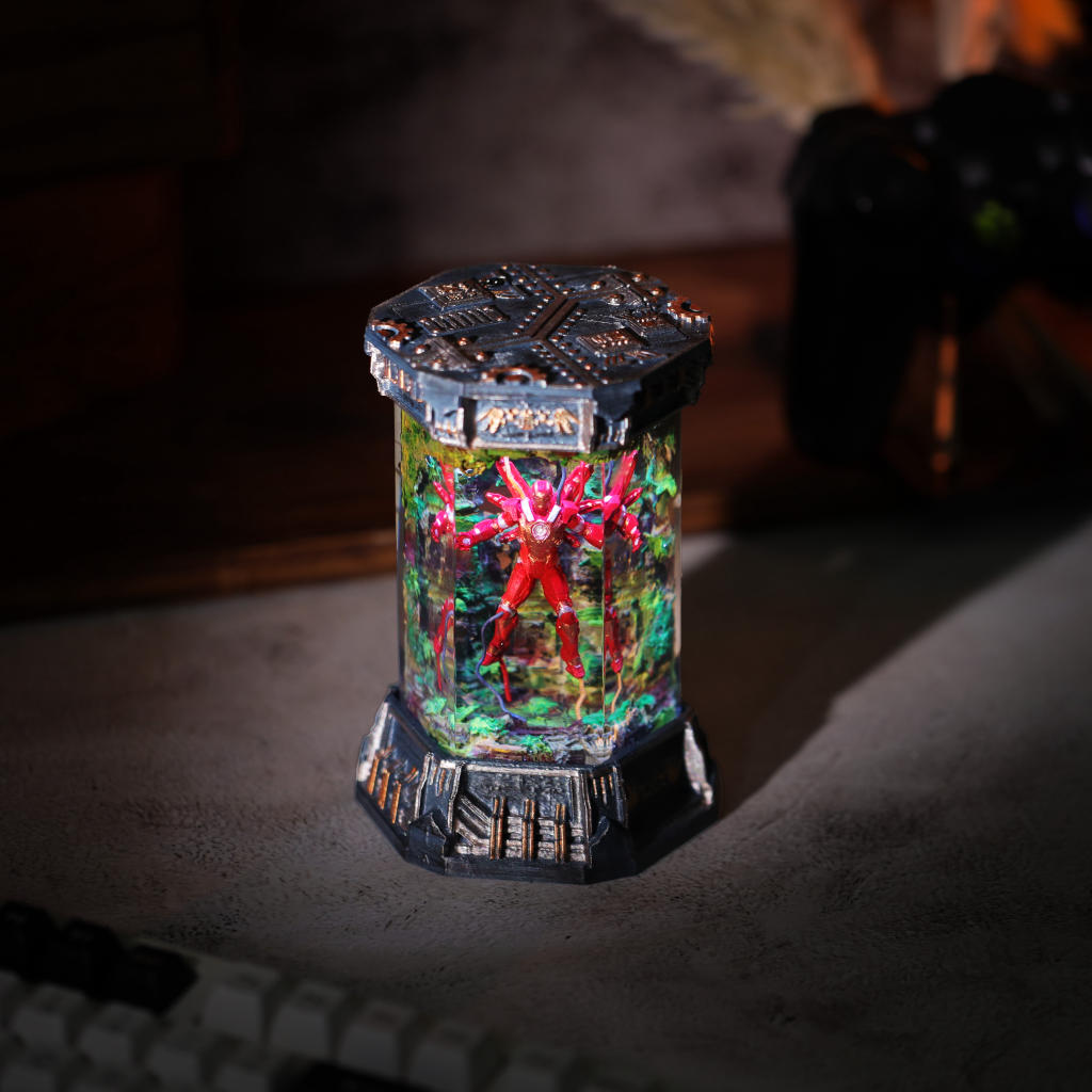 Iron Man Chamber Lamp 3 Iron Man Decorative Night Light