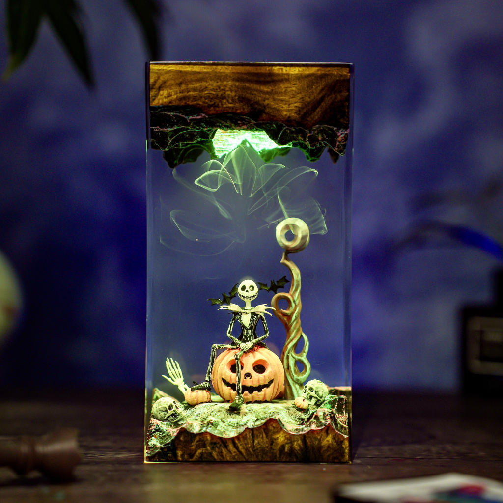 Pumpkin Jack Halloween Lamp 4 Pumpkin Jack Halloween Lamp
