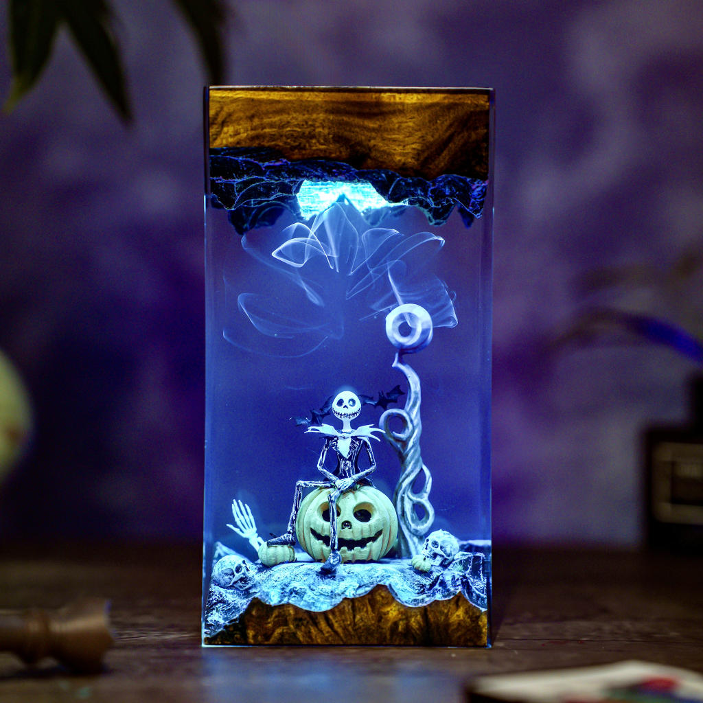 Pumpkin Jack Halloween Lamp 6 Pumpkin Jack Halloween Night Light