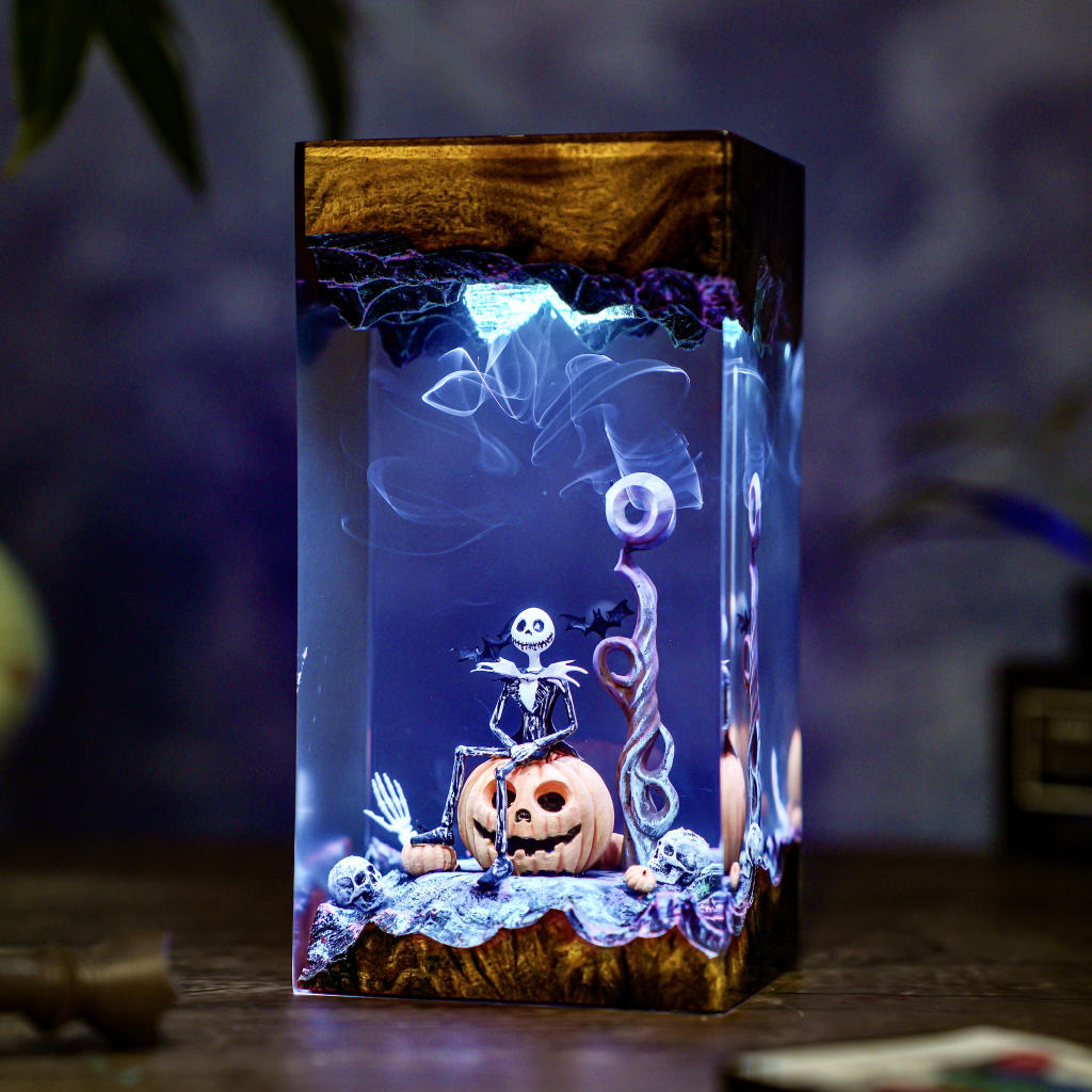 Pumpkin Jack Halloween Lamp 1 Pumpkin Jack Halloween Lamp