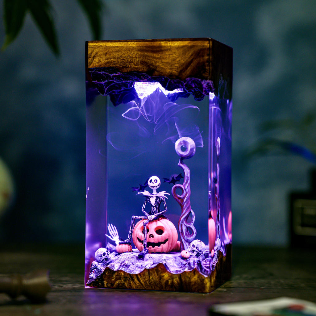 Pumpkin Jack Halloween Lamp 9 Pumpkin Jack Halloween Night Light