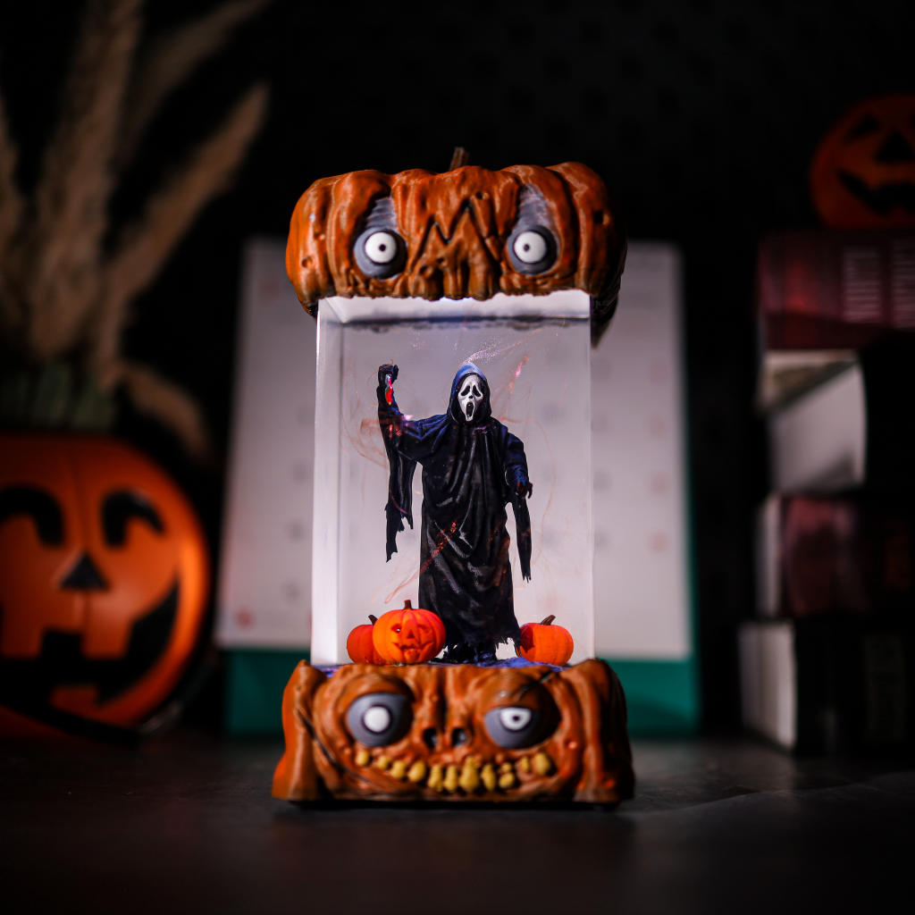 Scream Ghostface Killer Halloween Lamp 9 Scream Horror Resin Lamp