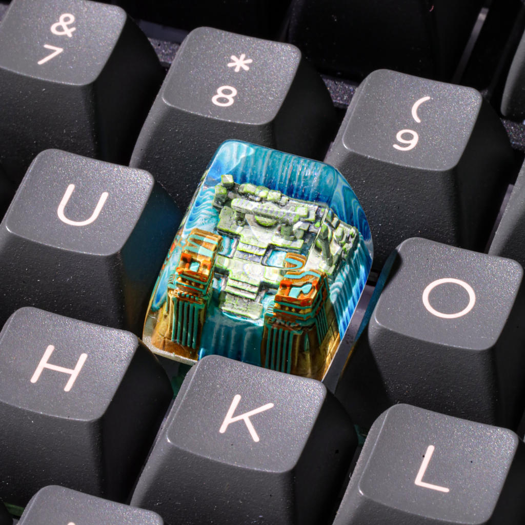 The Lost Temple Beneath the Sea Keycap 2 The Lost Temple Beneath the Sea Keycap