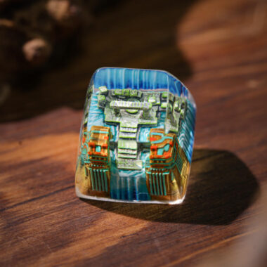 The Lost Temple Beneath the Sea Keycap