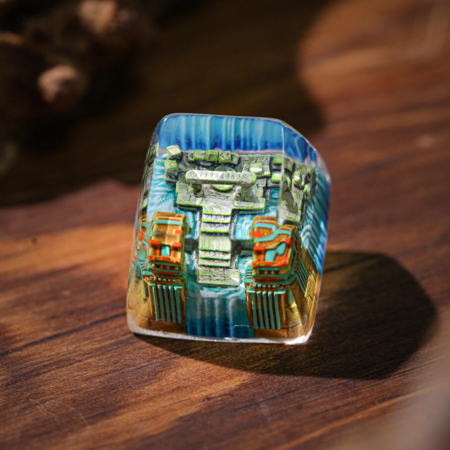 The Lost Temple Beneath the Sea Keycap 1 The Lost Temple Beneath the Sea Keycap