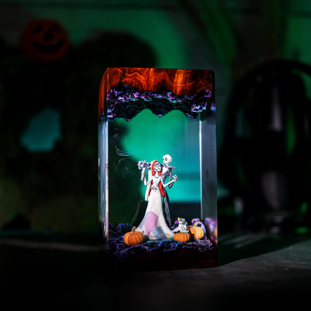 The Nightmare Before Christmas Lamp 2 Jack Skellington Night Light