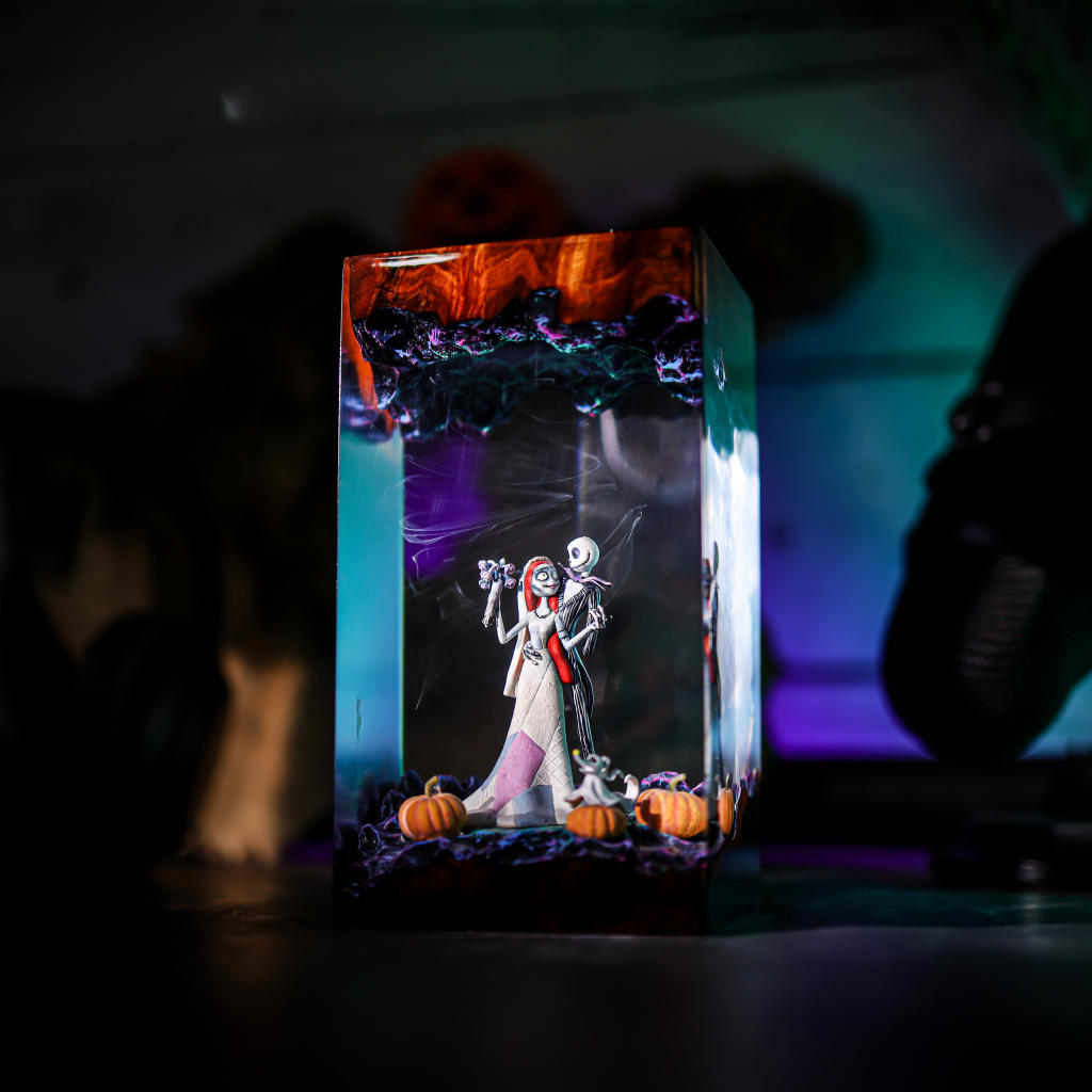 The Nightmare Before Christmas Lamp 5 Nightmare Before Christmas Resin Lamp