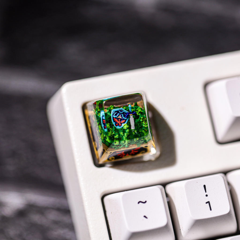 The Legend of Zelda ISO Enter Keycap 20 Handmade Zelda Artisan Keycap