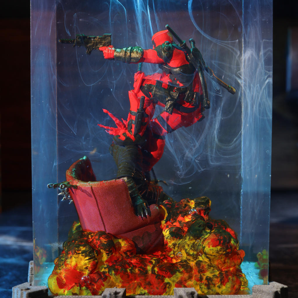 Deadpool Night Light 8 Deadpool Resin Night Light