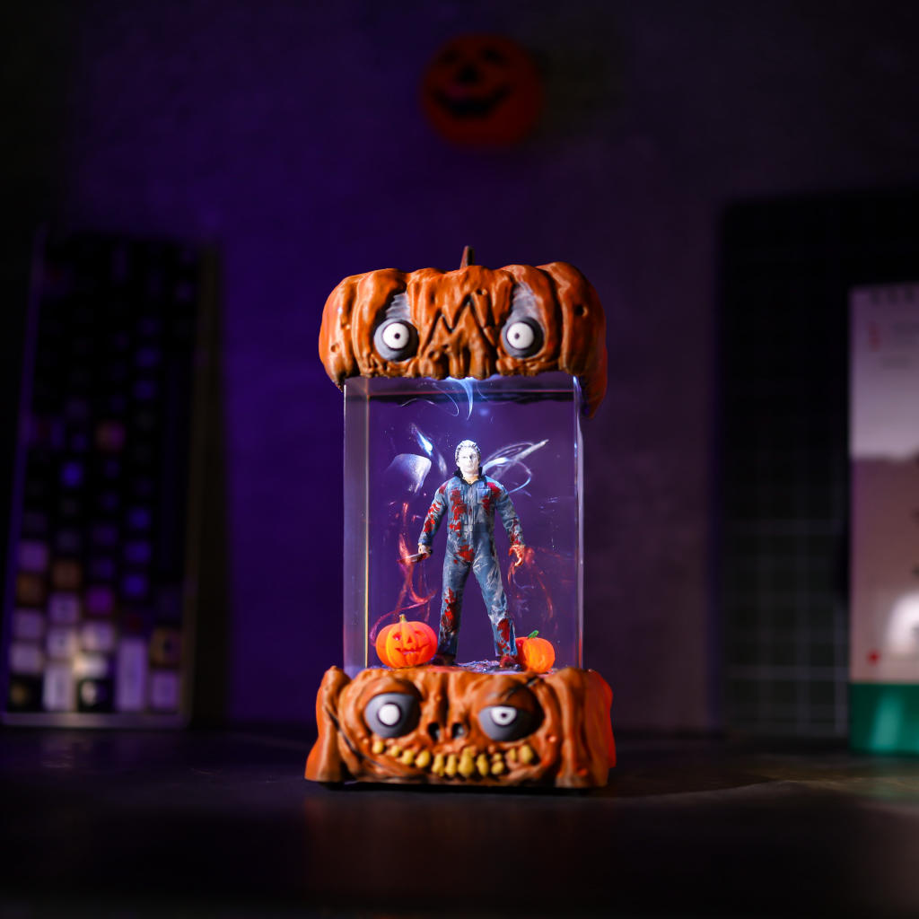 Jason Voorhees Friday the 13th Halloween Pumpkin Lamp 5 Friday the 13th Horror Lamp