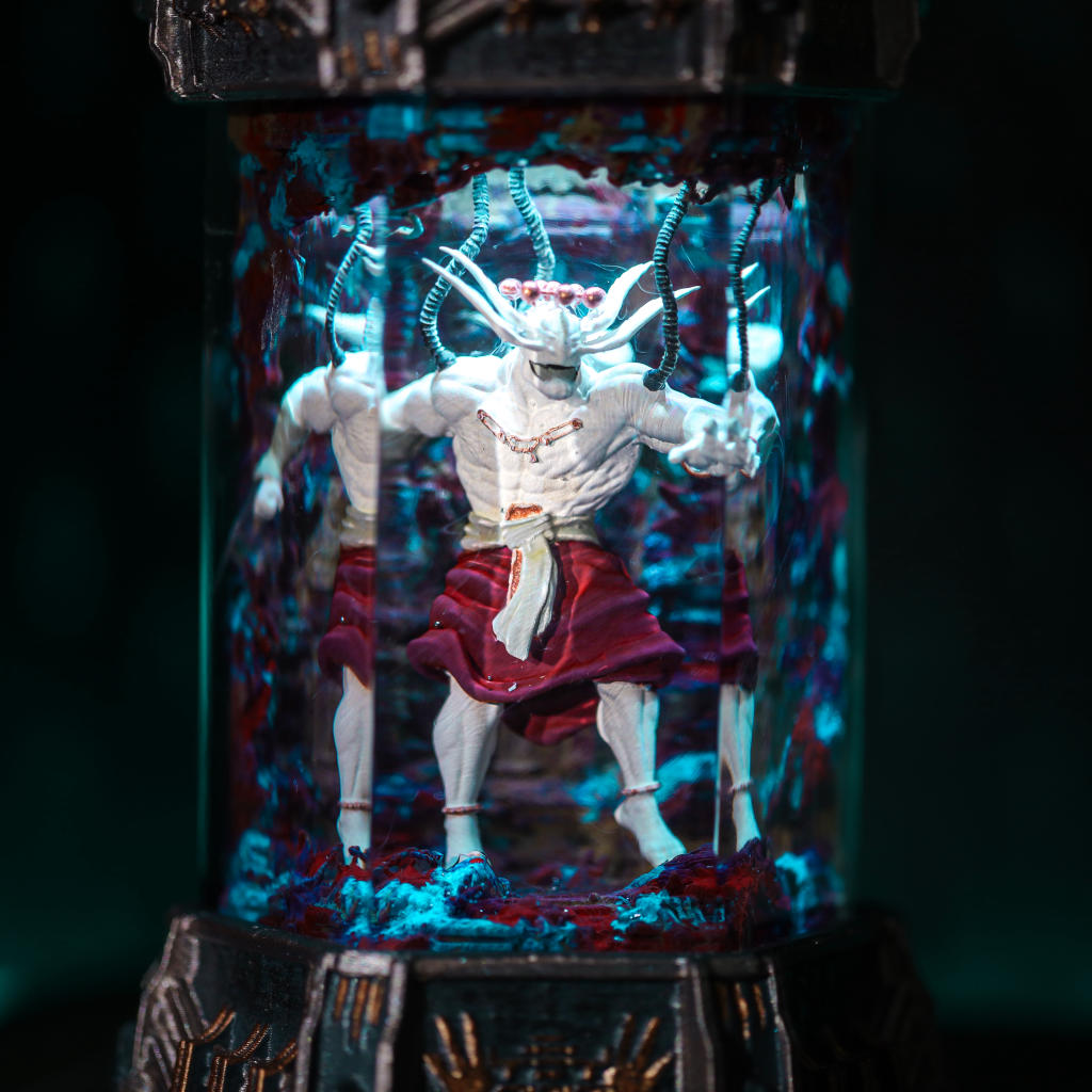 Mahoraga Jujutsu Kaisen Chamber Lamp 6 Mahoraga Resin Chamber Lamp