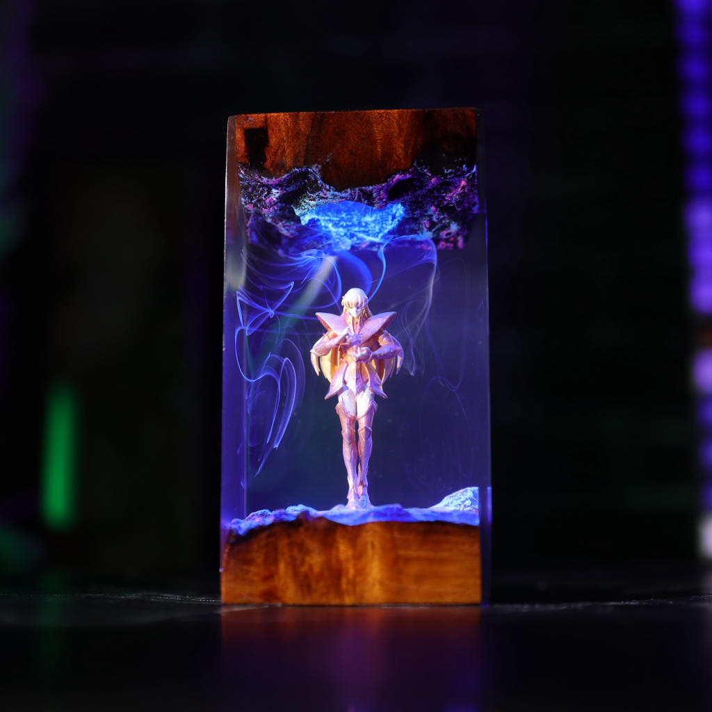 Saint Seiya Virgo Shaka Lamp 5 Virgo Shaka Decorative Desk Lamp