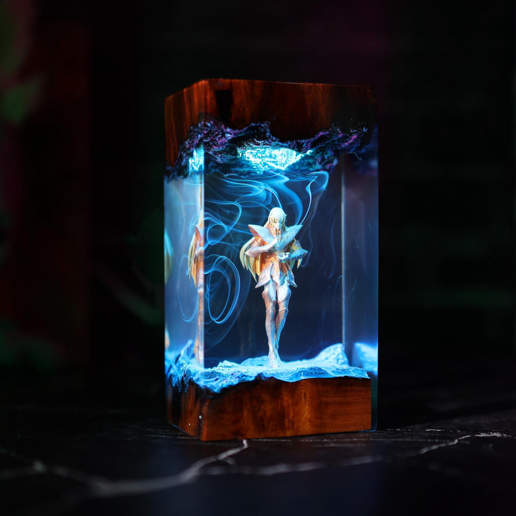 Saint Seiya Virgo Shaka Lamp 4 Saint Seiya Collectible Lamp