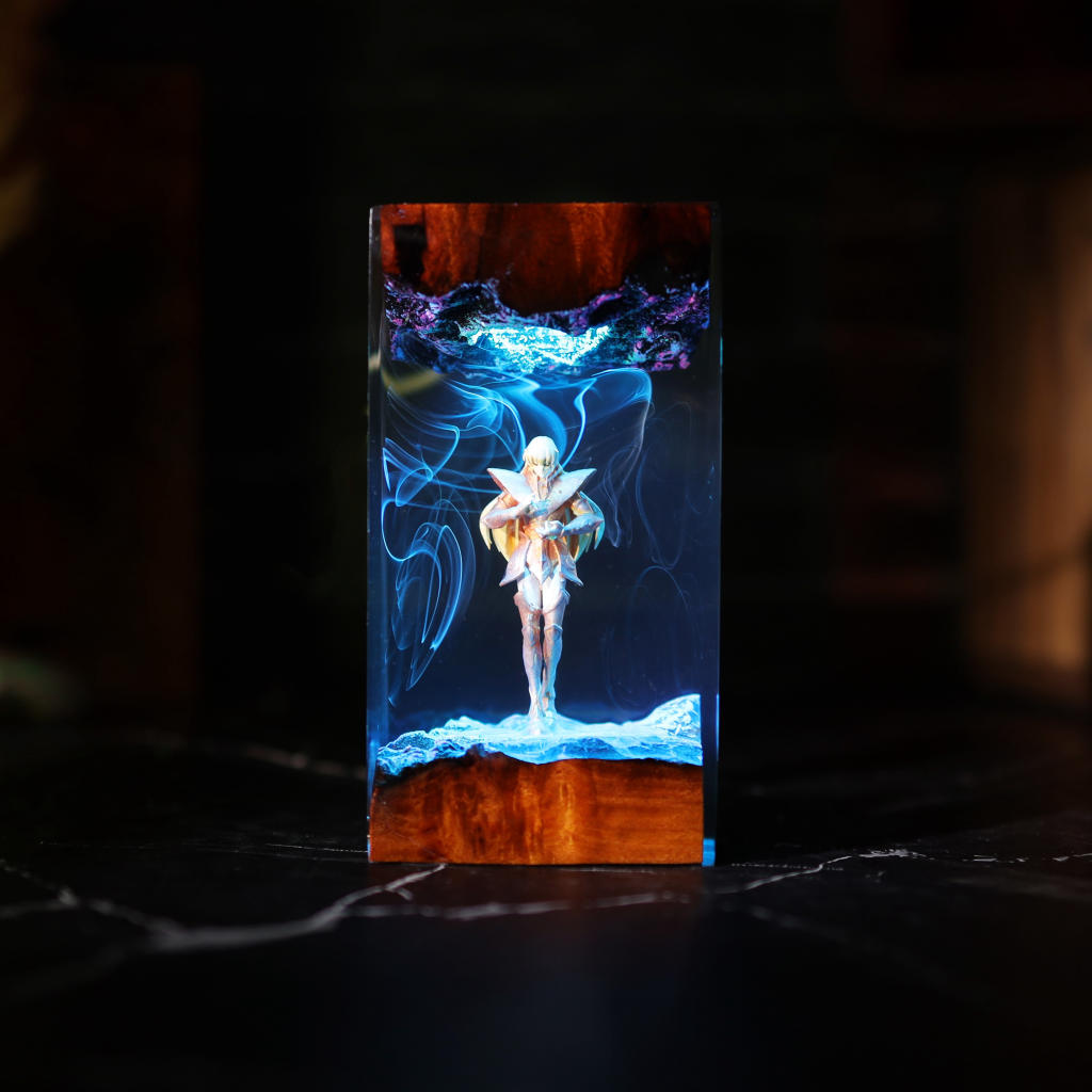 Saint Seiya Virgo Shaka Lamp 3 Virgo Shaka Saint Seiya Night Light