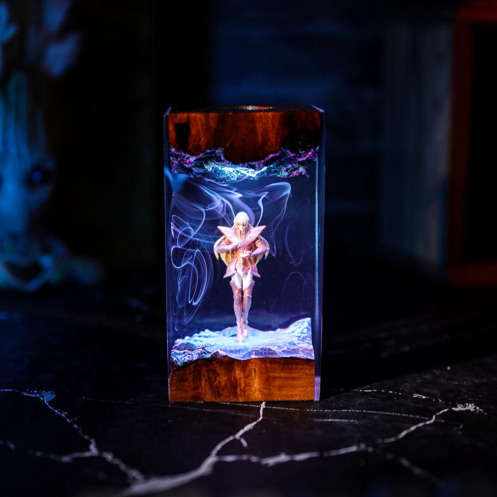 Saint Seiya Virgo Shaka Lamp 2 Saint Seiya LED Lamp