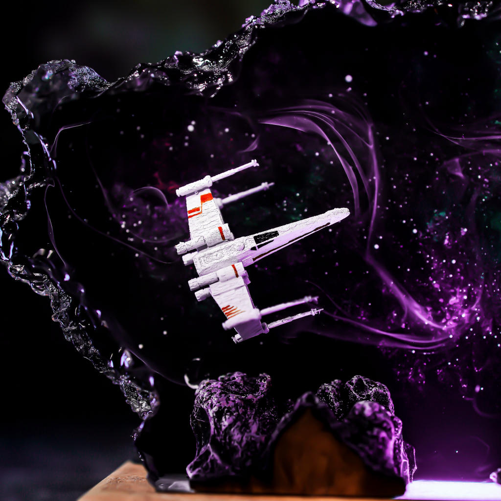 Star Wars X-wing Starfighter Lamp 9 Star Wars Night Light