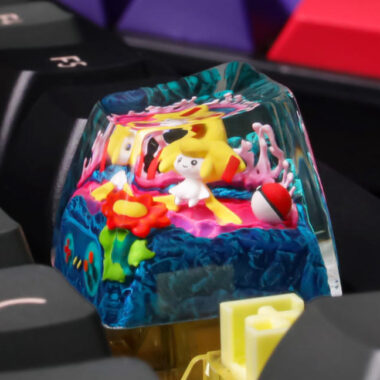 Jirachi Pokémon Artisan Keycap