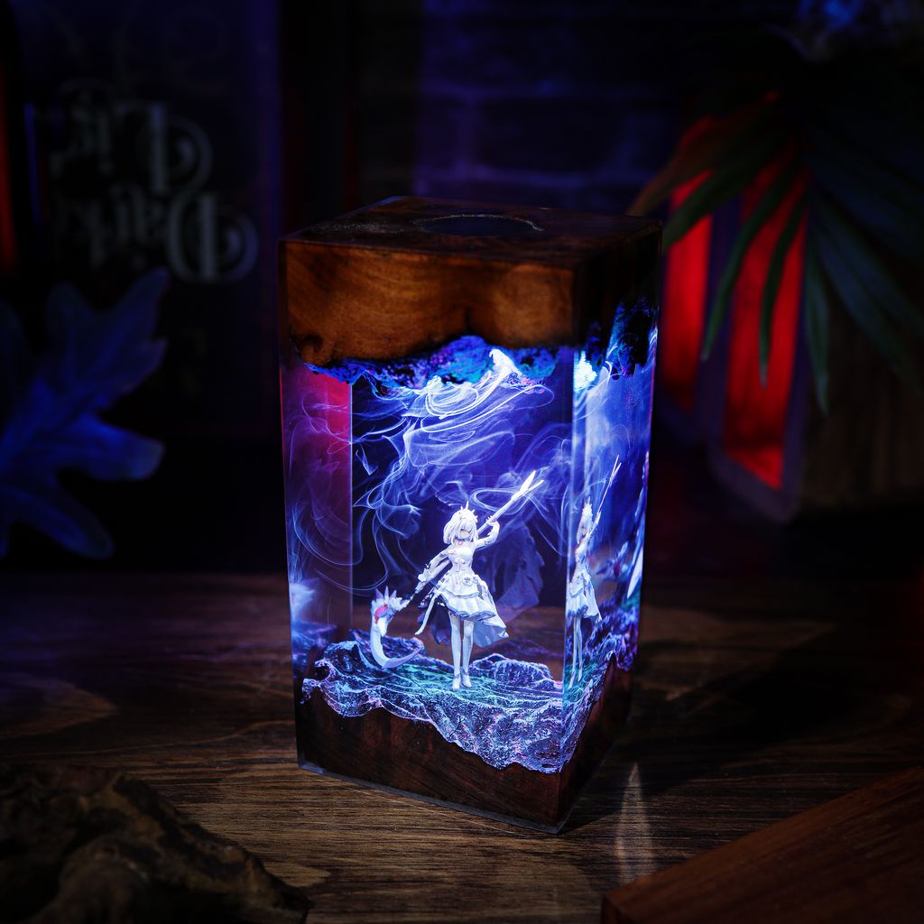 Castorice Honkai: Star Rail Lamp 24 Castorice Honkai Star Rail Night Light