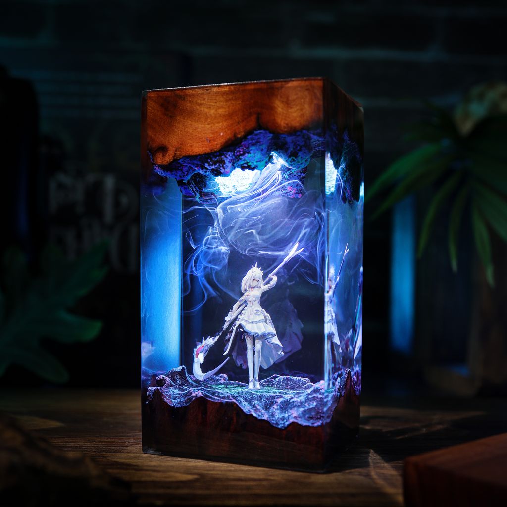Castorice Honkai: Star Rail Lamp 21 Handmade Castorice Honkai Star Rail Night Lamp