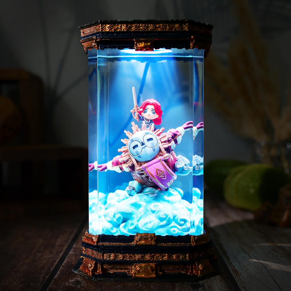Lune Clair Obscur Expedition 33 Lamp 15 Chibi Esquie Maelle Clair Obscur Expedition 33 Lamp