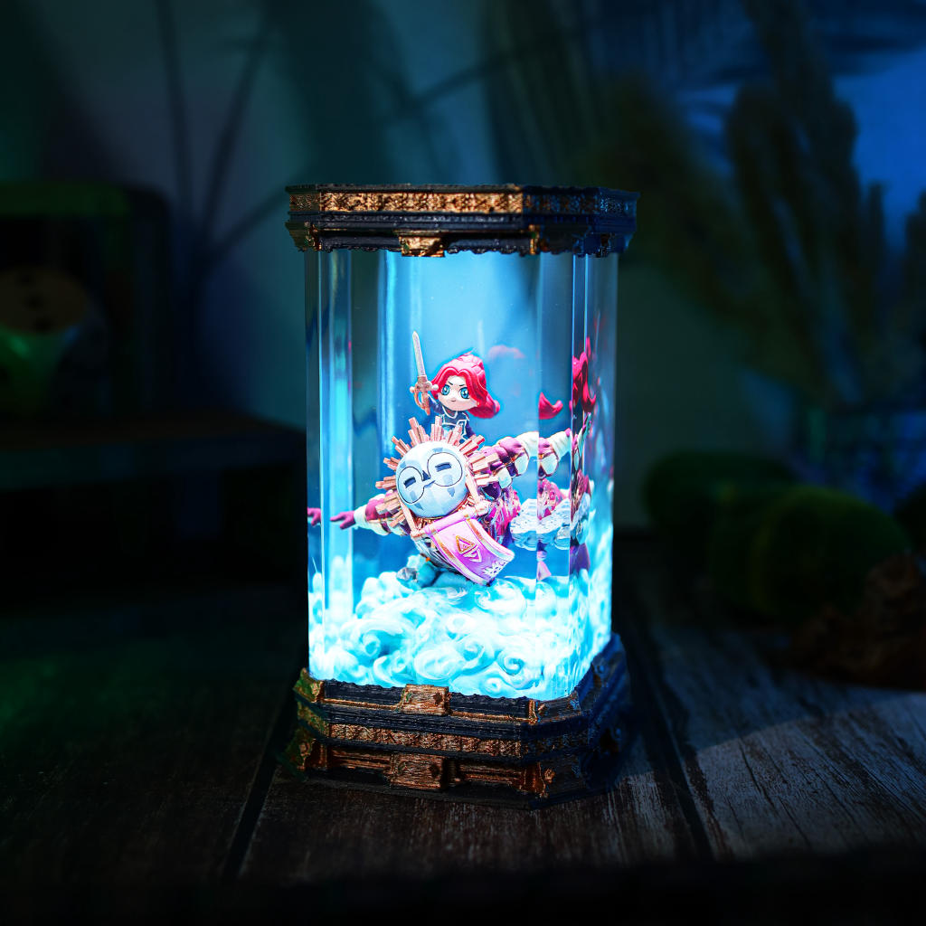 Lune Clair Obscur Expedition 33 Lamp 16 Chibi Esquie Maelle Clair Obscur Expedition 33 Lamp