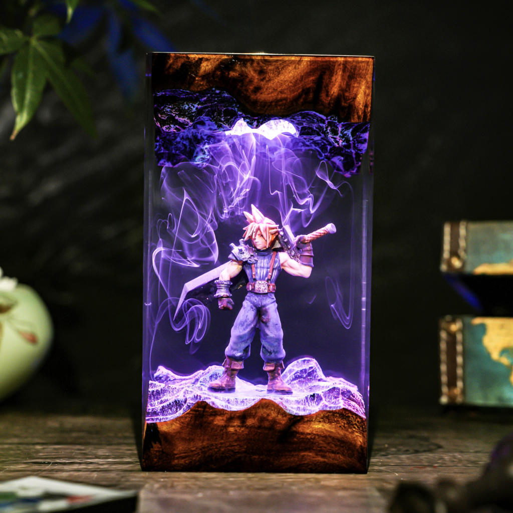 Jenova FF7 Final Fantasy Lamp 15 Cloud Strife Final Fantasy Lamp