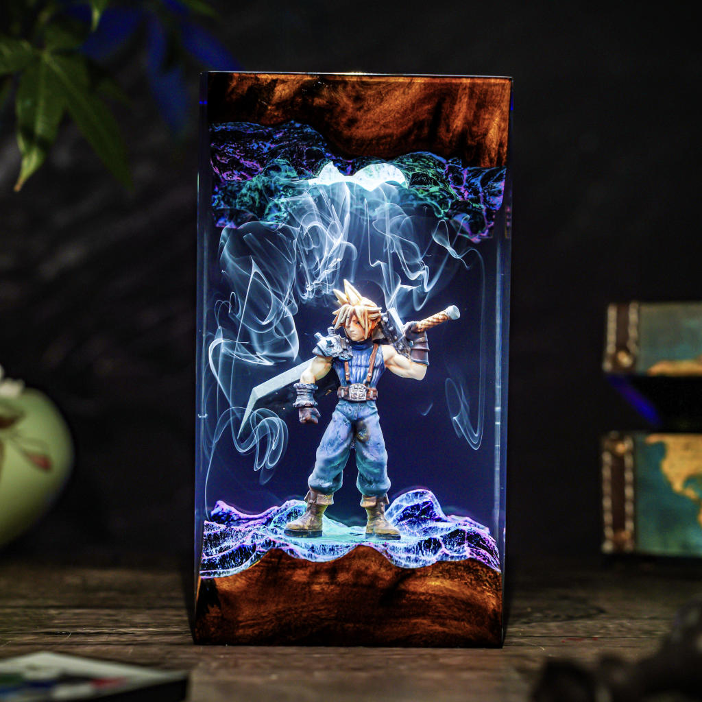 Jenova FF7 Final Fantasy Lamp 14 Cloud Strife Final Fantasy Lamp