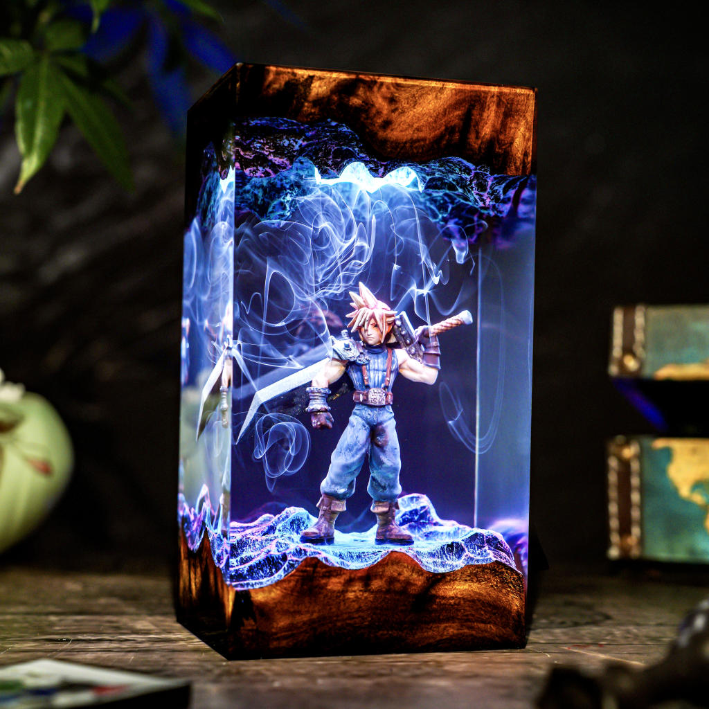 Jenova FF7 Final Fantasy Lamp 12 Final Fantasy gamer lamp