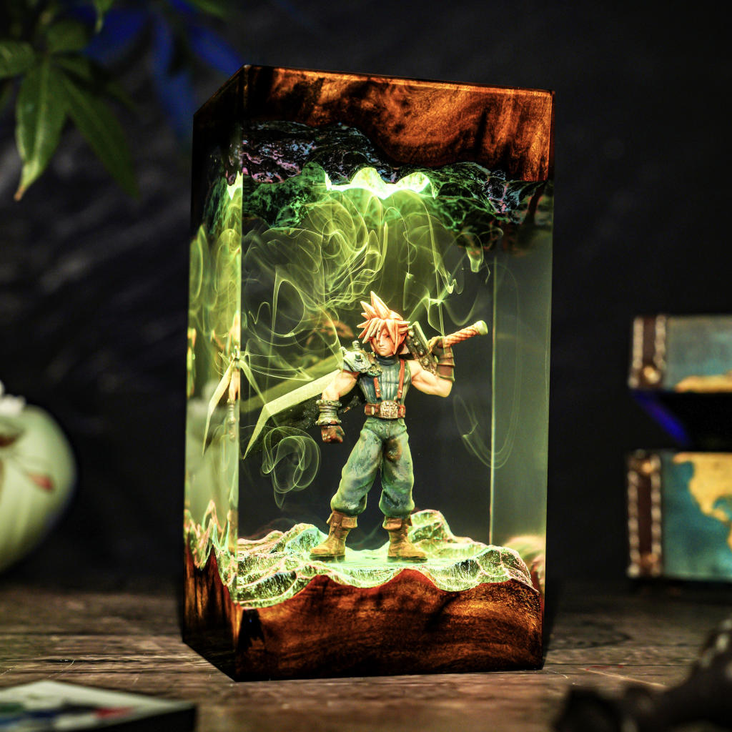 Jenova FF7 Final Fantasy Lamp 11 Cloud Strife collectible décor