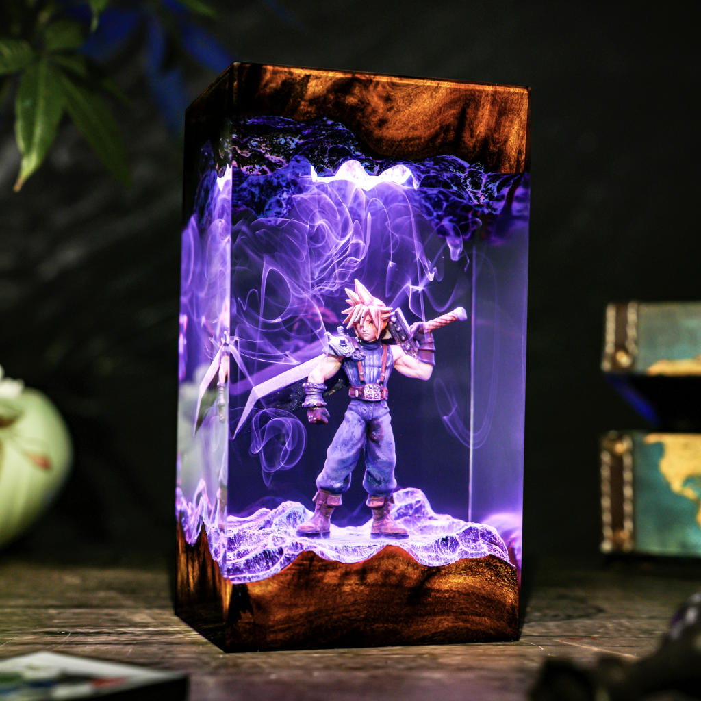 Jenova FF7 Final Fantasy Lamp 10 Final Fantasy VII night light