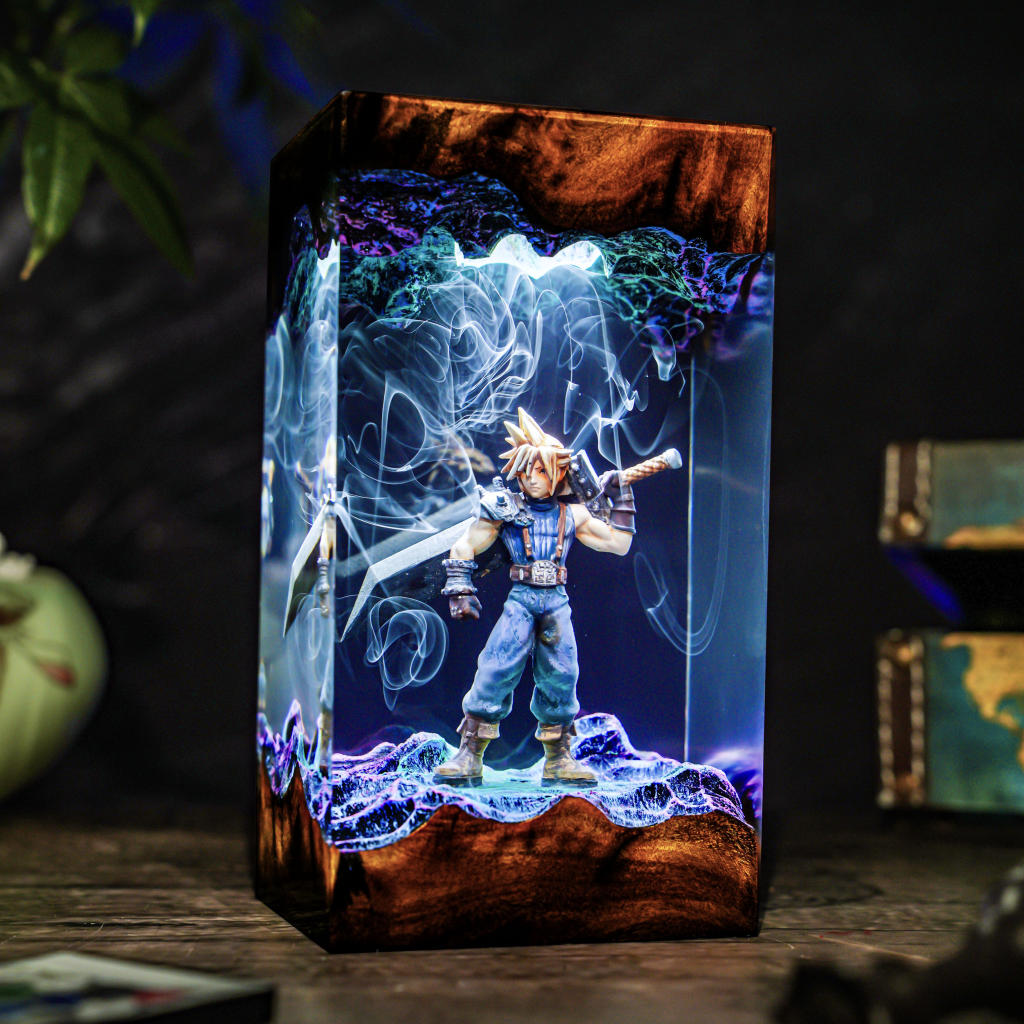 Jenova FF7 Final Fantasy Lamp 8 Cloud Strife Final Fantasy Lamp
