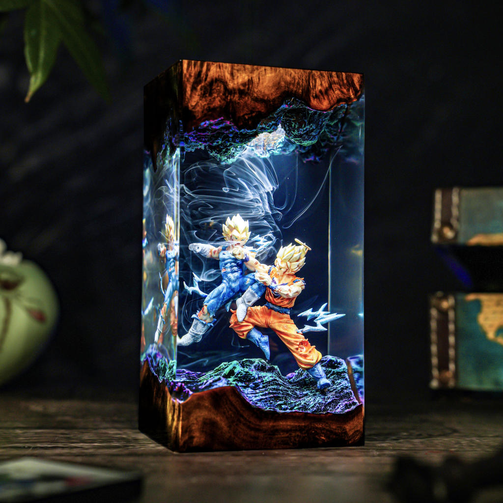 Anime Super Warrior Combat Ver 1 15 Dragon Ball Z duel night light