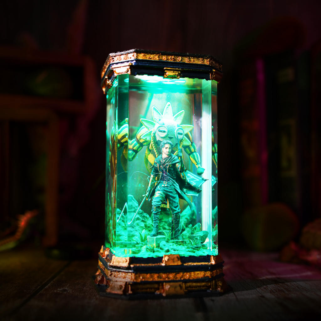 Lune Clair Obscur Expedition 33 Lamp 22 Gustave Clair Obscur Expedition 33 Diorama Lamp