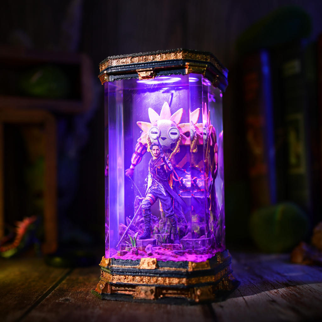 Lune Clair Obscur Expedition 33 Lamp 21 Gustave Clair Obscur Expedition 33 Diorama Lamp