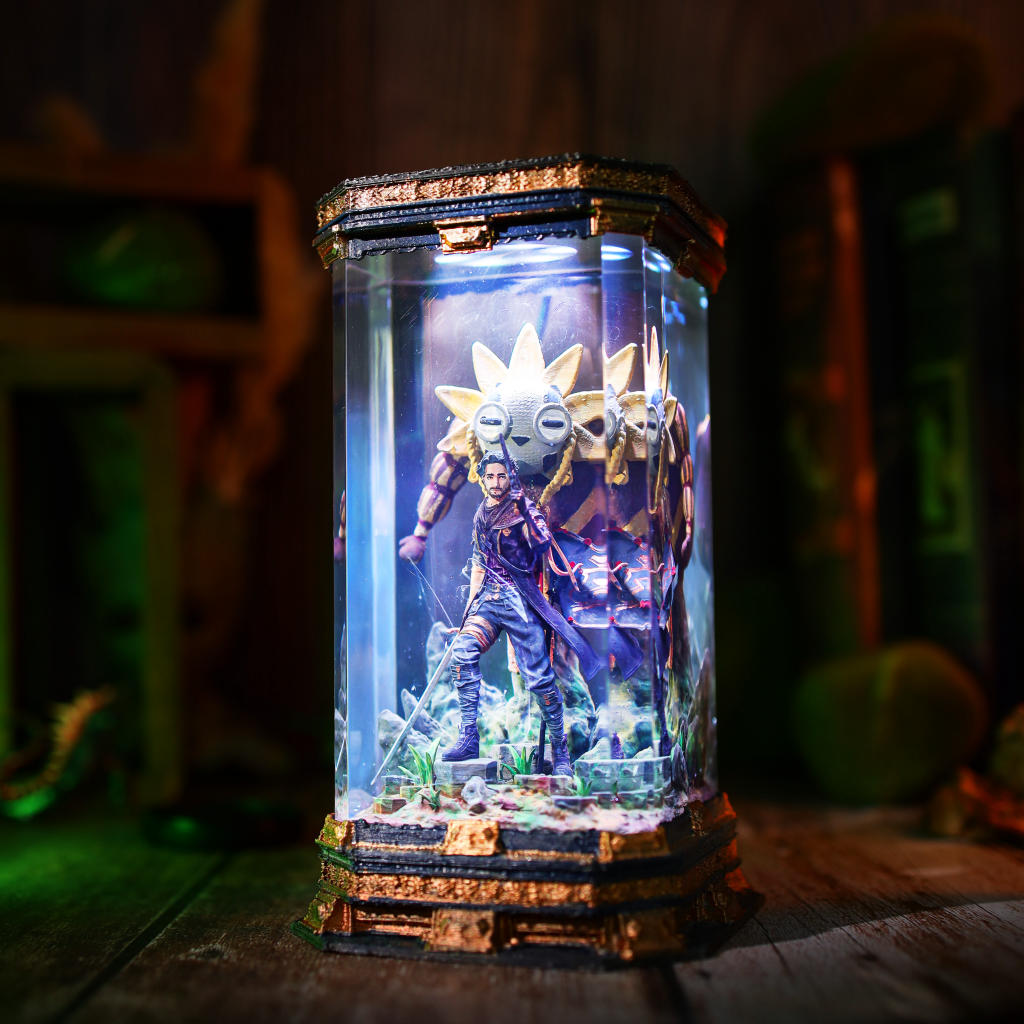 Lune Clair Obscur Expedition 33 Lamp 20 Gustave Clair Obscur Expedition 33 Diorama Lamp