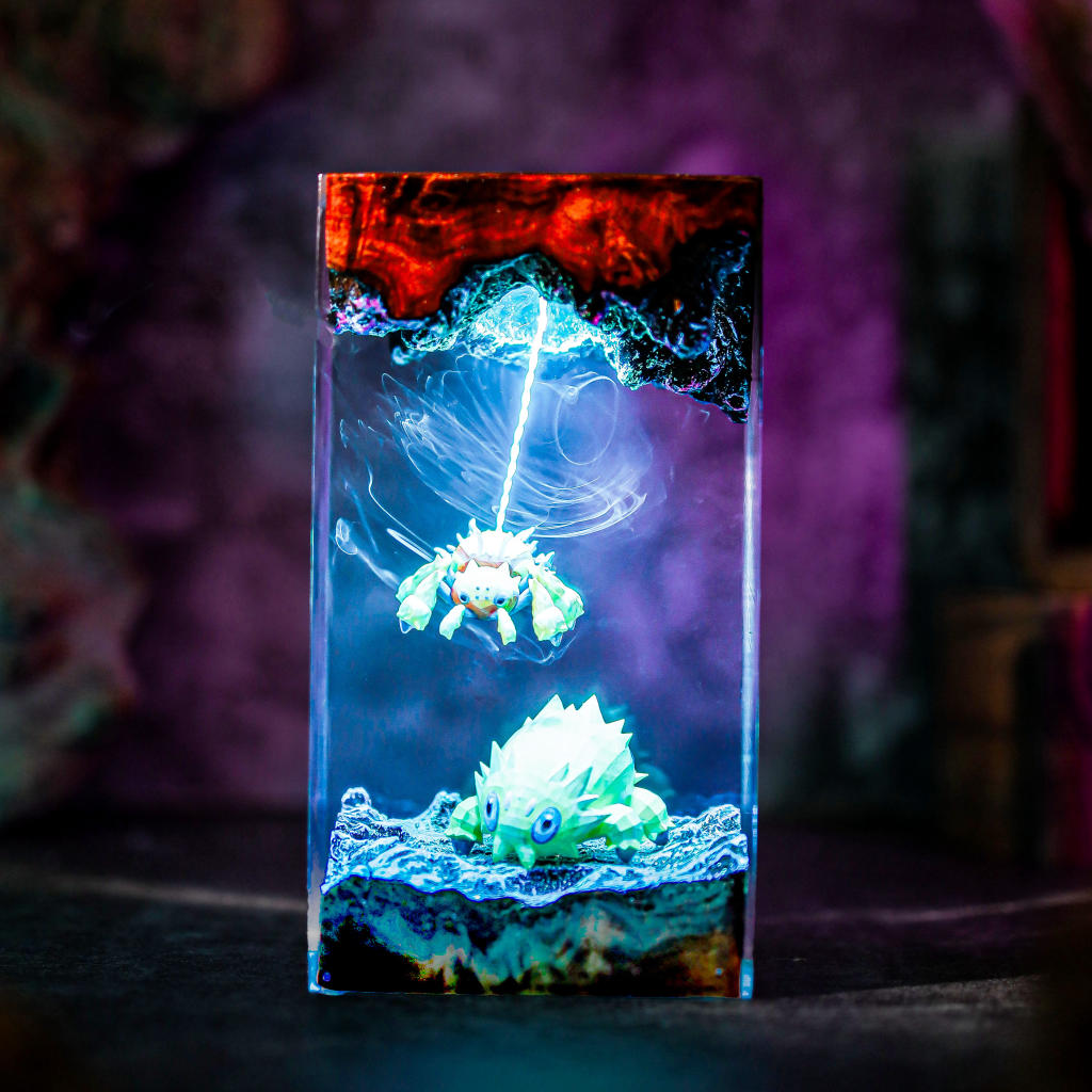 Joltik Galvantula Pokémon Lamp 9 Joltik Galvantula display lamp