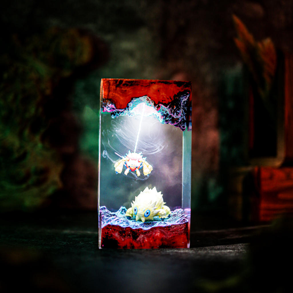 Joltik Galvantula Pokémon Lamp 7 Joltik collectible figure light